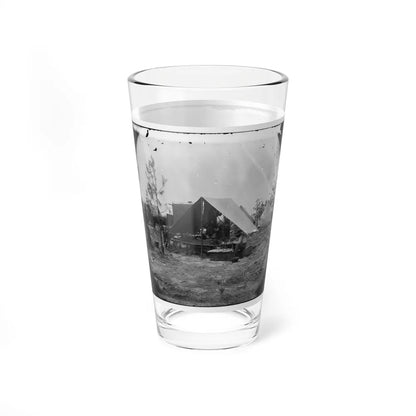 Petersburg, Virginia. Photographers Resting In Camp (U.S. Civil War) Pint Glass 16oz-Go Mug Yourself