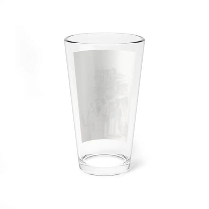 Pete's Bar (Magazine Illustration) Pint Glass 16oz-Go Mug Yourself