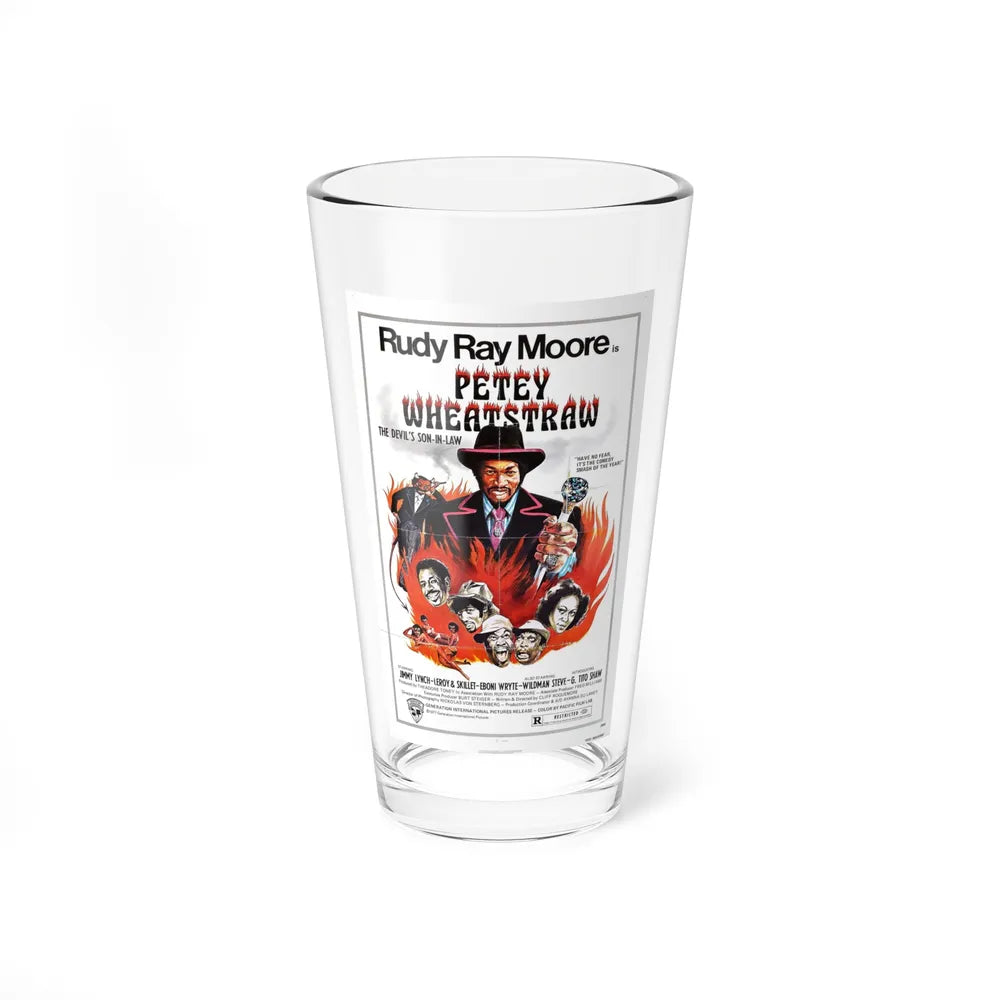 PETEY WHEATSTRAW 1977 Movie Poster - Pint Glass 16oz-16oz-Go Mug Yourself