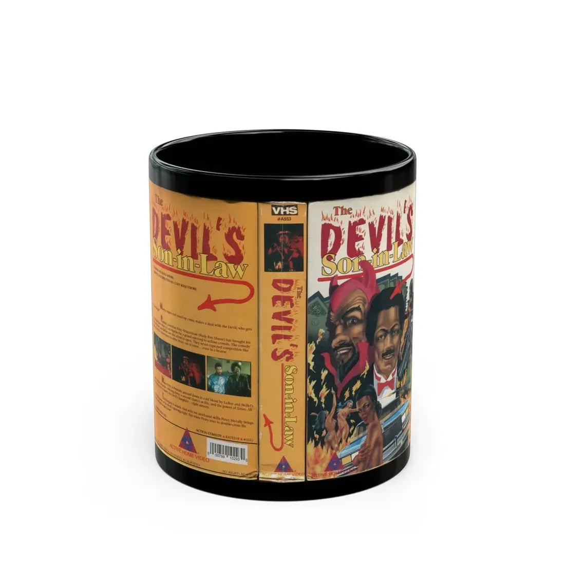 PETEY WHEATSTRAW AKA THE DEVIL'S SON IN LAW (VHS COVER) - Black Coffee Mug 11oz - Go Mug Yourself