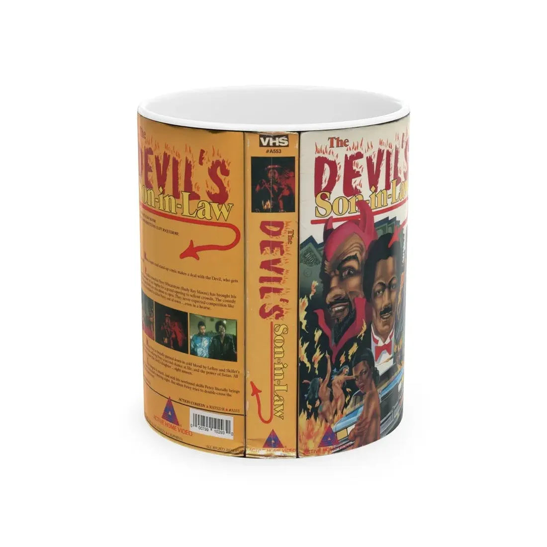 PETEY WHEATSTRAW AKA THE DEVIL'S SON IN LAW (VHS COVER) - White Coffee Mug 11oz - Go Mug Yourself