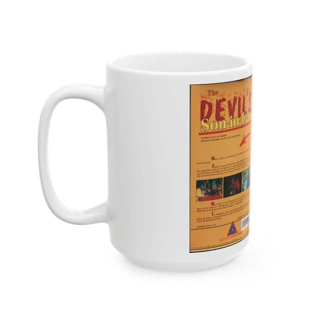 PETEY WHEATSTRAW AKA THE DEVIL'S SON IN LAW (VHS COVER) - White Coffee Mug - Go Mug Yourself