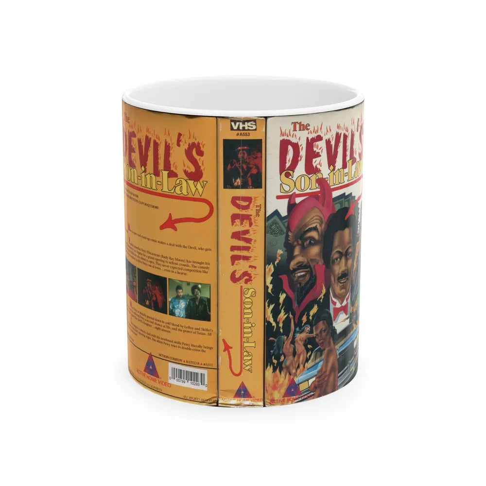 PETEY WHEATSTRAW AKA THE DEVIL'S SON IN LAW (VHS COVER) - White Coffee Mug-11oz-Go Mug Yourself