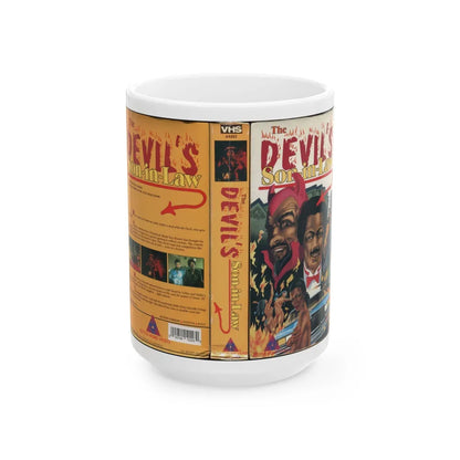 PETEY WHEATSTRAW AKA THE DEVIL'S SON IN LAW (VHS COVER) - White Coffee Mug-15oz-Go Mug Yourself