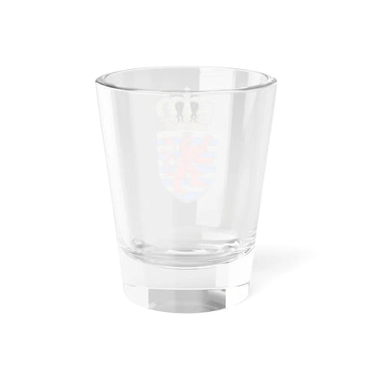 Petites armoiries du Grand-Duché de Luxembourg (Luxembourg) (Coat of Arms) Shot Glass 1.5oz - Go Mug Yourself