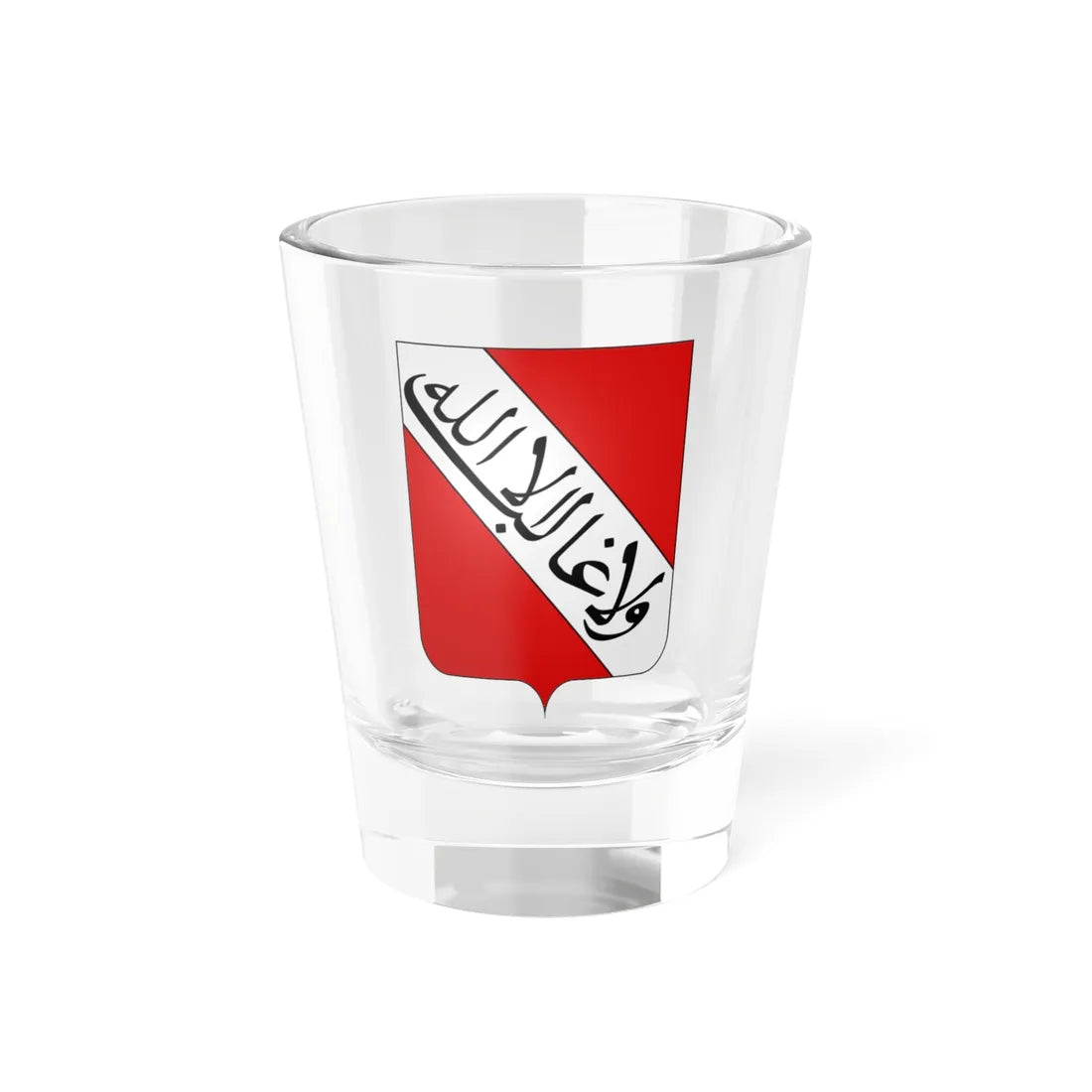 Petites armories de Grenade (Spain) (Coat of Arms) Shot Glass 1.5oz 1.5oz - Go Mug Yourself