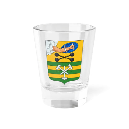 Petrozavodsk Coat of Arms (Russia) (Coat of Arms) Shot Glass 1.5oz 1.5oz - Go Mug Yourself