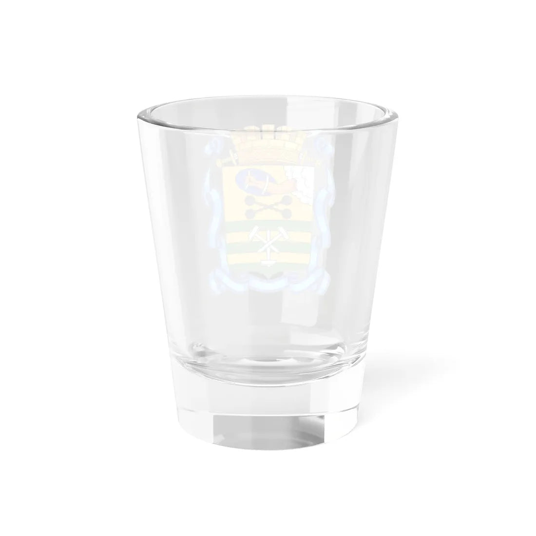 Petrozavodsk Middle Coat of Arms (Russia) (Coat of Arms) Shot Glass 1.5oz - Go Mug Yourself