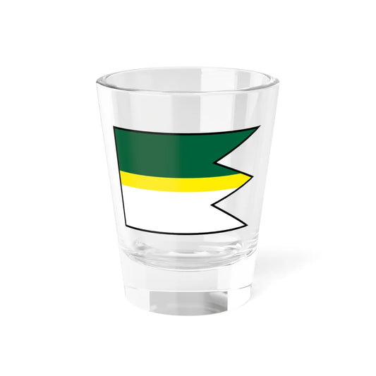 Petrzalka Bratislava V Flag (Slovakia) Shot Glass 1.5oz 1.5oz - Go Mug Yourself