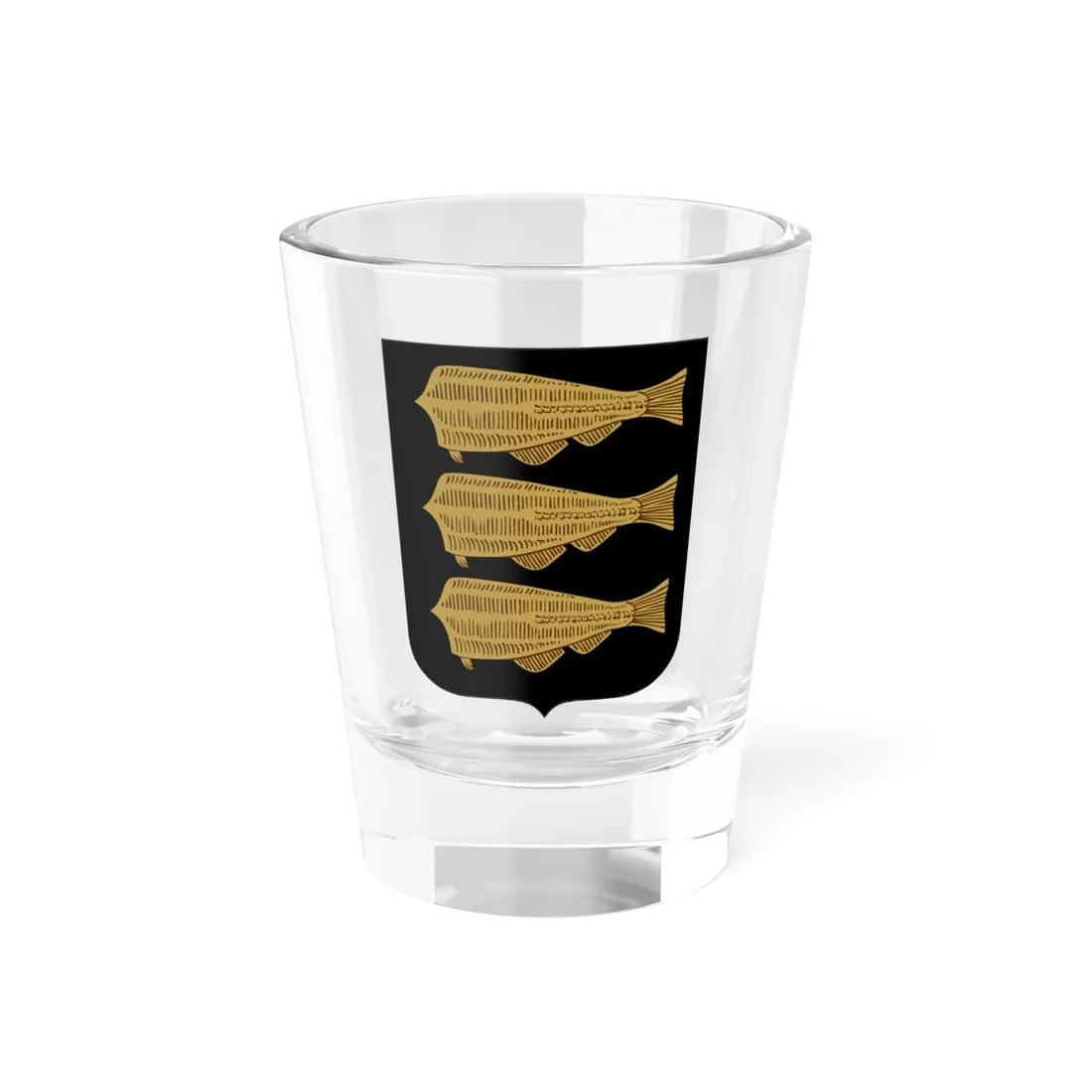 Petsamo.vaakuna (Finland) (Coat of Arms) Shot Glass 1.5oz 1.5oz - Go Mug Yourself