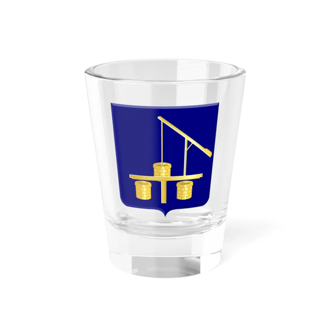 Petten wapen (Netherlands) (Coat of Arms) Shot Glass 1.5oz 1.5oz - Go Mug Yourself