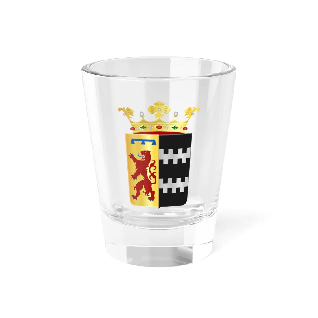 Peursum wapen (Netherlands) (Coat of Arms) Shot Glass 1.5oz 1.5oz - Go Mug Yourself