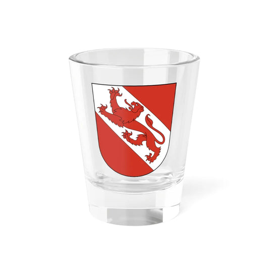 Pfaeffikon-blazon (Switzerland) (Coat of Arms) Shot Glass 1.5oz 1.5oz - Go Mug Yourself