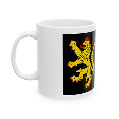 Pfalzfahne (Germany) White Coffee Mug - Go Mug Yourself
