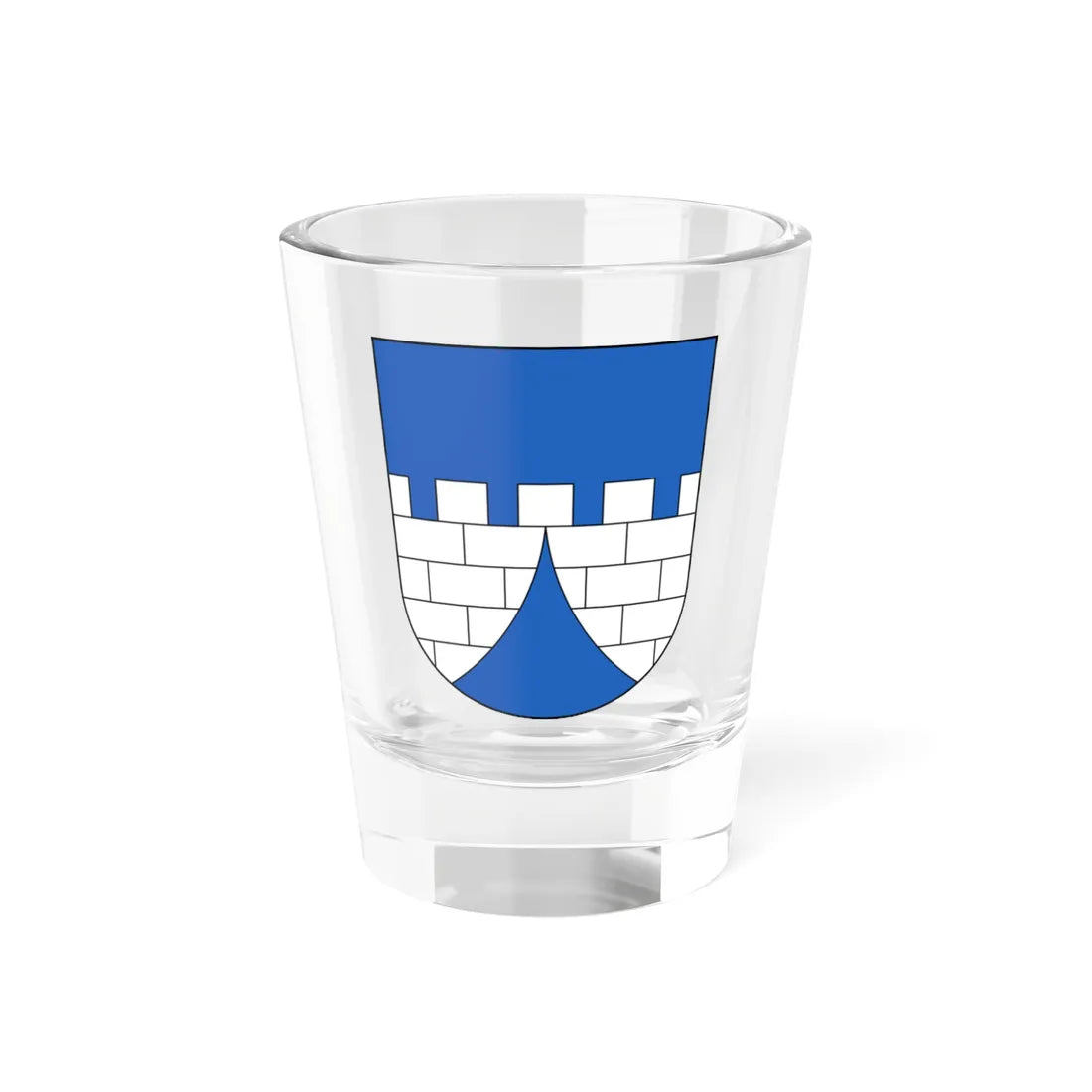 Pfungen-blazon (Switzerland) (Coat of Arms) Shot Glass 1.5oz 1.5oz - Go Mug Yourself