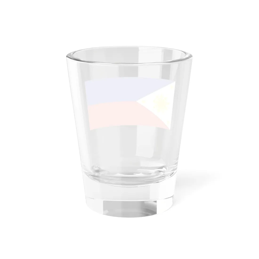 PH flag 9 Rays (Philippines) Shot Glass 1.5oz - Go Mug Yourself