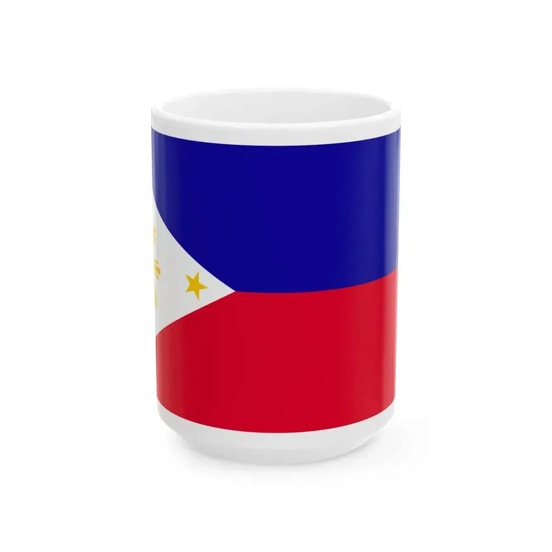 PH-flag (Philippines) White Coffee Mug 15oz - Go Mug Yourself
