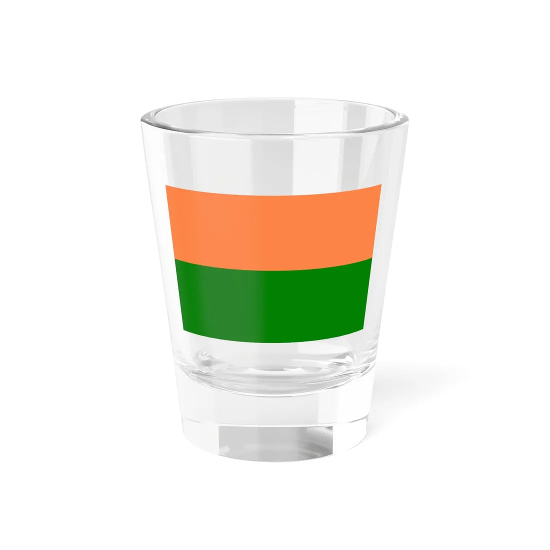 Phaltan flag (India) Shot Glass 1.5oz 1.5oz - Go Mug Yourself