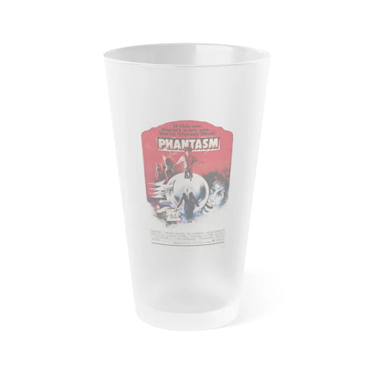 PHANTASM 1979 Movie Poster - Frosted Pint Glass 16oz-16oz-Frosted-Go Mug Yourself