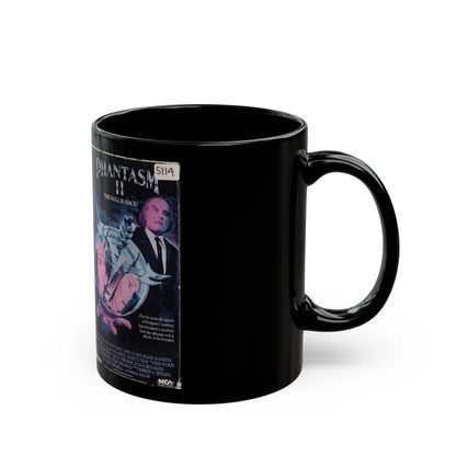 PHANTASM 2 (VHS COVER) - Black Coffee Mug-Go Mug Yourself