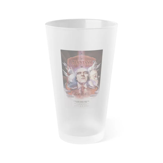 PHANTASM (3) 1979 Movie Poster - Frosted Pint Glass 16oz-16oz-Frosted-Go Mug Yourself