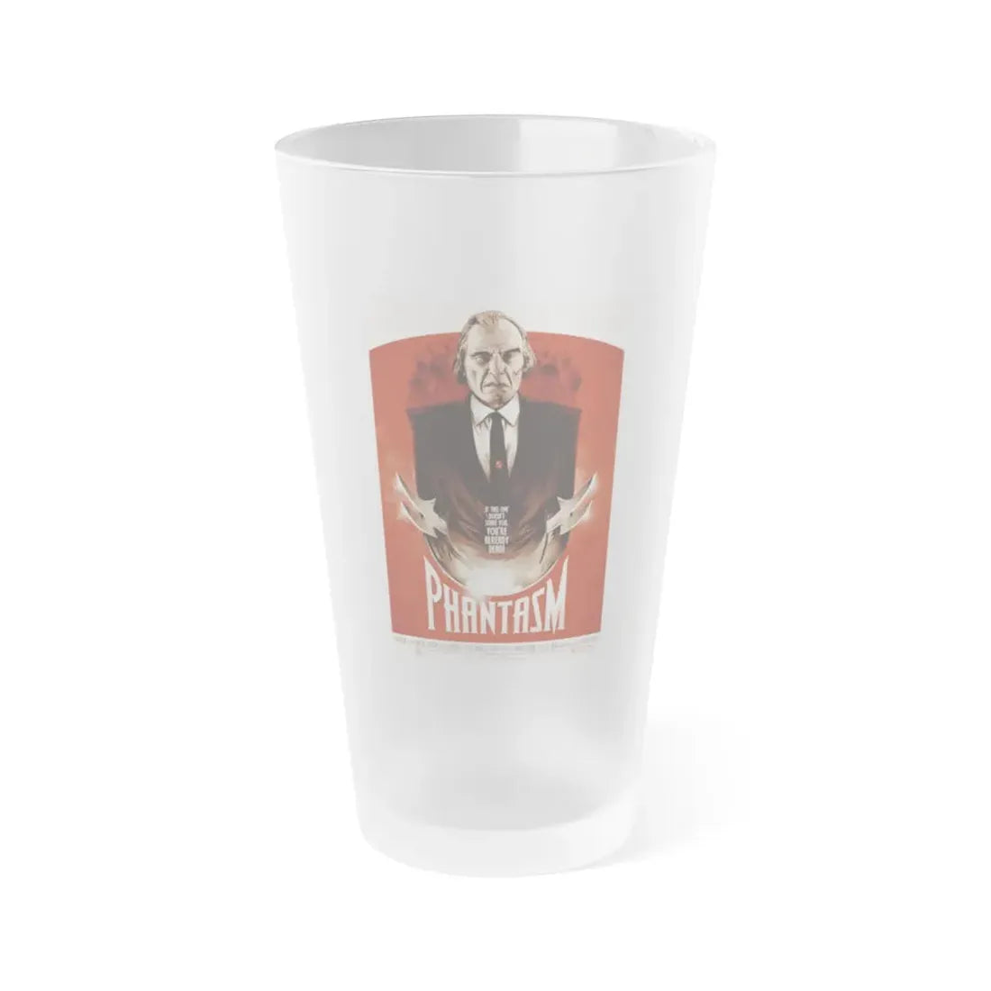 PHANTASM (4) 1979 Movie Poster - Frosted Pint Glass 16oz 16oz Frosted - Go Mug Yourself