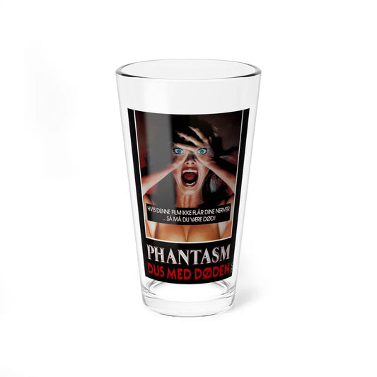 PHANTASM (DANISH) 1979 Movie Poster - Pint Glass 16oz-16oz-Go Mug Yourself