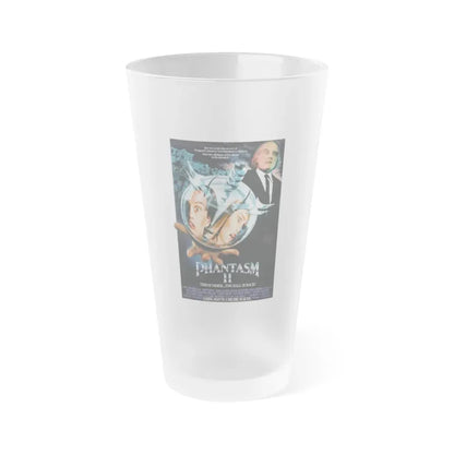 PHANTASM II 1988 Movie Poster - Frosted Pint Glass 16oz 16oz Frosted - Go Mug Yourself