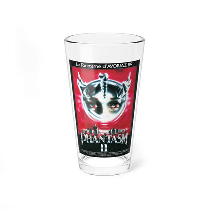 PHANTASM II (FRENCH) 1988 Movie Poster - Pint Glass 16oz-16oz-Go Mug Yourself