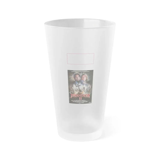 PHANTASM II (ITALIAN) 1988 Movie Poster - Frosted Pint Glass 16oz 16oz Frosted - Go Mug Yourself