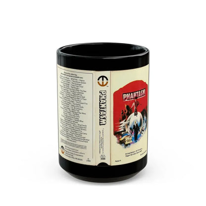 PHANTASM MAGNETIC VIDEO CORPORATION (VHS COVER) - Black Coffee Mug 15oz - Go Mug Yourself