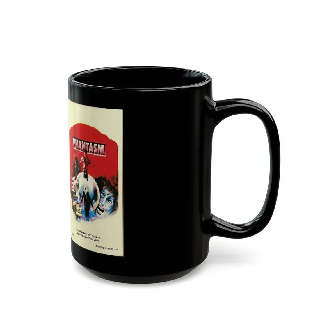 PHANTASM MAGNETIC VIDEO CORPORATION (VHS COVER) - Black Coffee Mug - Go Mug Yourself