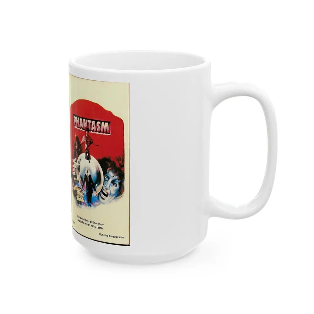 PHANTASM MAGNETIC VIDEO CORPORATION (VHS COVER) - White Coffee Mug-Go Mug Yourself