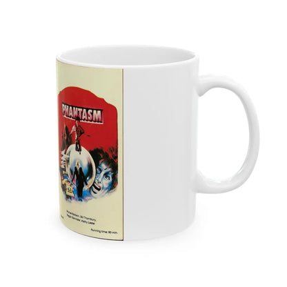 PHANTASM MAGNETIC VIDEO CORPORATION (VHS COVER) - White Coffee Mug-Go Mug Yourself