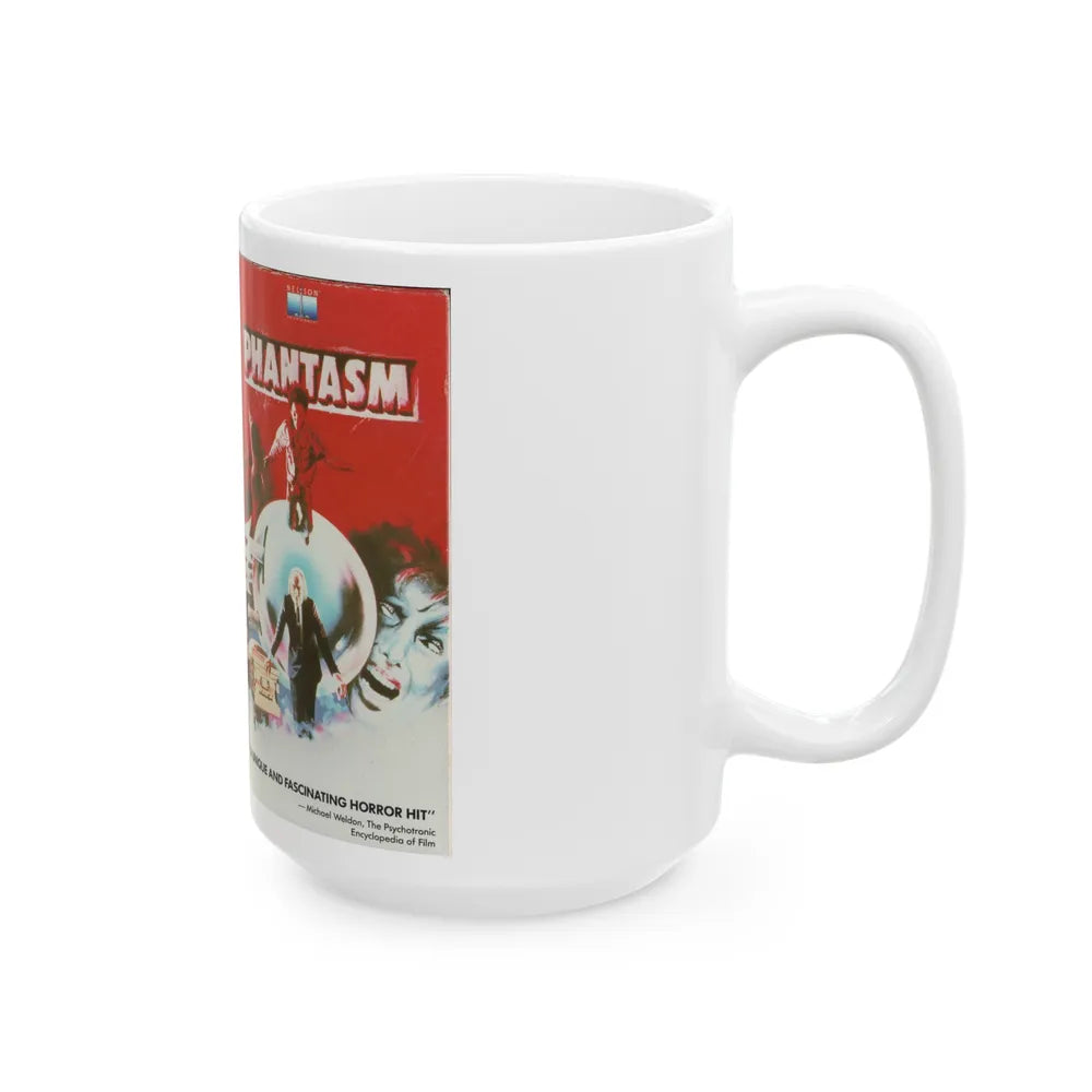 PHANTASM (VHS COVER) - White Coffee Mug-Go Mug Yourself