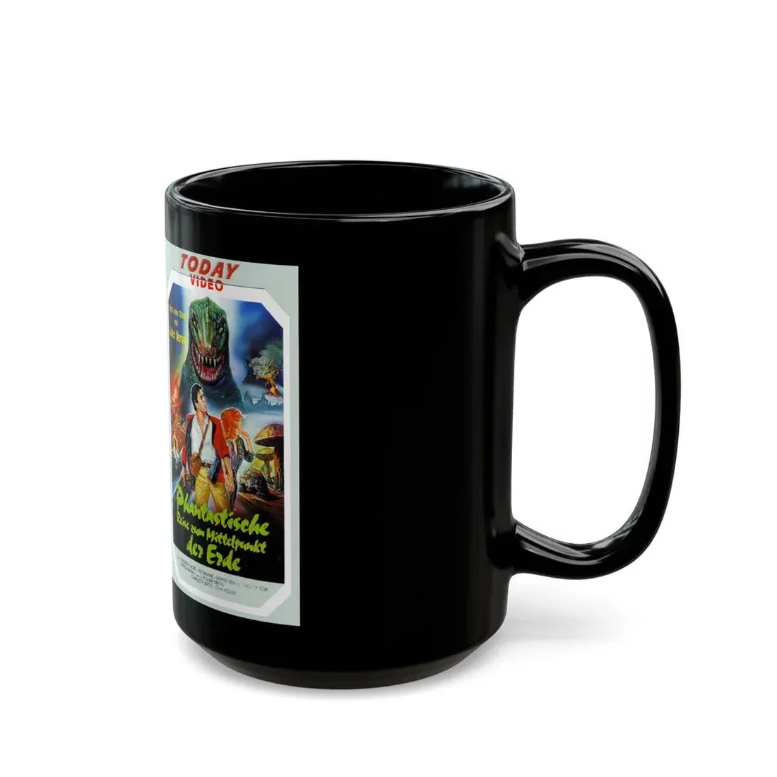 PHANTASTISCHE REISE ZUM MITTELPUNKT DEZ EZDE (VHS COVER) - Black Coffee Mug - Go Mug Yourself