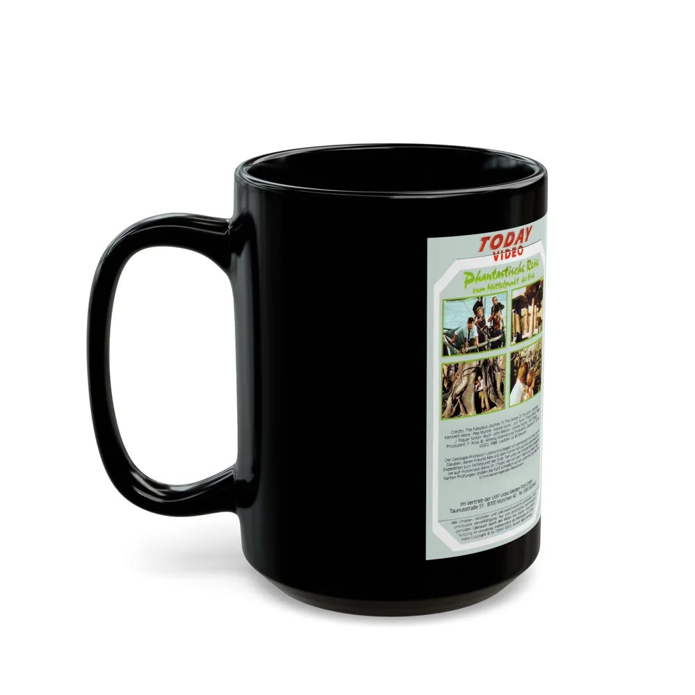 PHANTASTISCHE REISE ZUM MITTELPUNKT DEZ EZDE (VHS COVER) - Black Coffee Mug-Go Mug Yourself