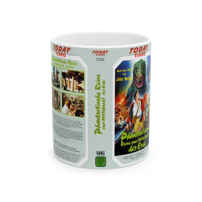 PHANTASTISCHE REISE ZUM MITTELPUNKT DEZ EZDE (VHS COVER) - White Coffee Mug-11oz-Go Mug Yourself