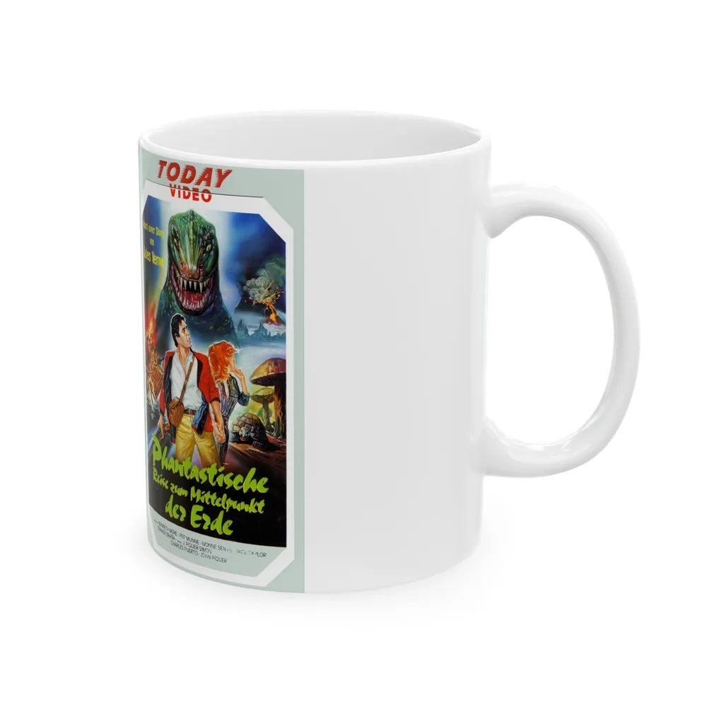 PHANTASTISCHE REISE ZUM MITTELPUNKT DEZ EZDE (VHS COVER) - White Coffee Mug-Go Mug Yourself