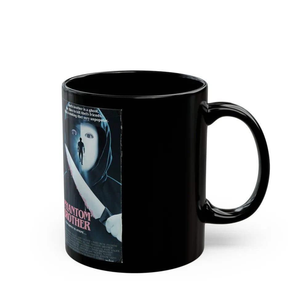 PHANTOM BROTHER (VHS COVER) - Black Coffee Mug-Go Mug Yourself