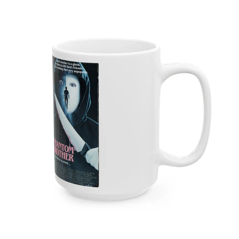 PHANTOM BROTHER (VHS COVER) - White Coffee Mug-Go Mug Yourself