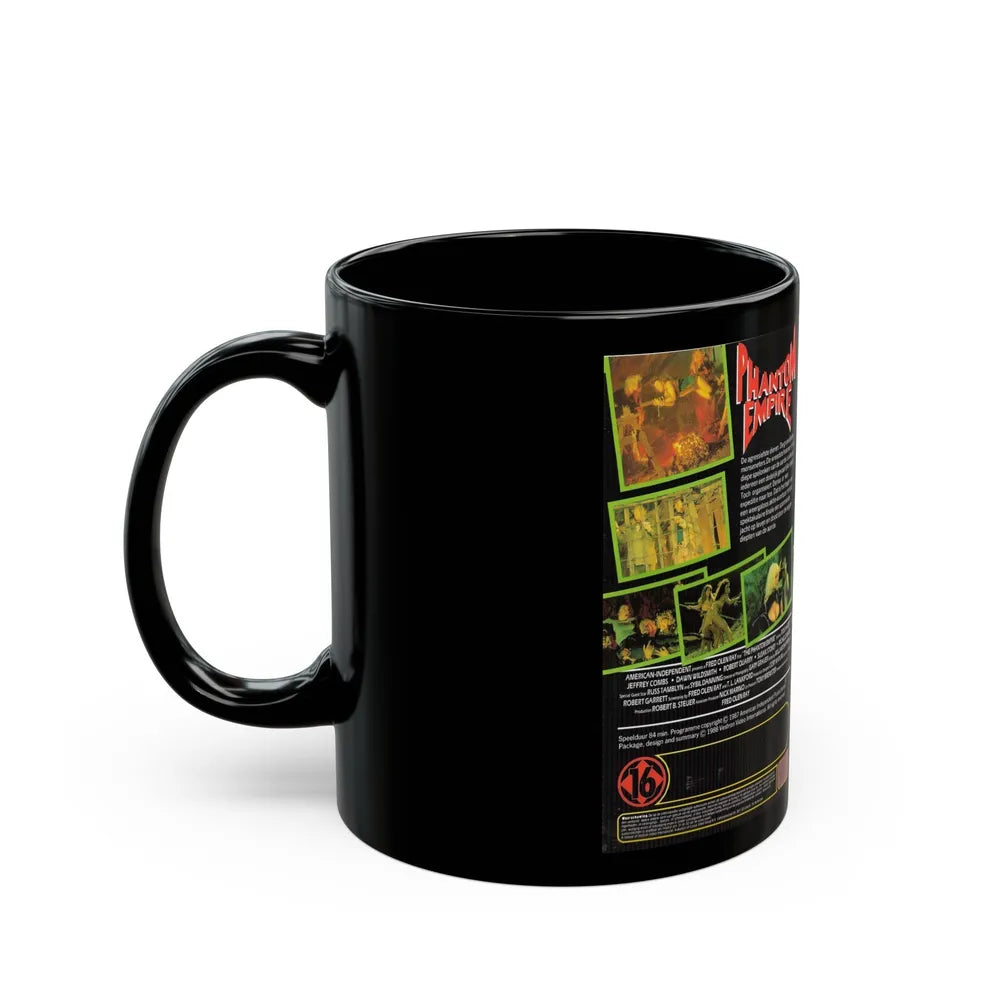 PHANTOM EMPIRE (VHS COVER) - Black Coffee Mug-Go Mug Yourself