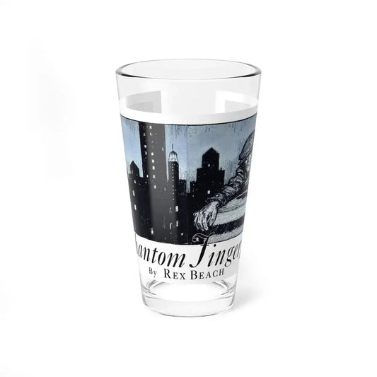 Phantom Fingerprints (1), Cosmopolitan, December 1929 (Magazine Illustration) Pint Glass 16oz 16oz - Go Mug Yourself