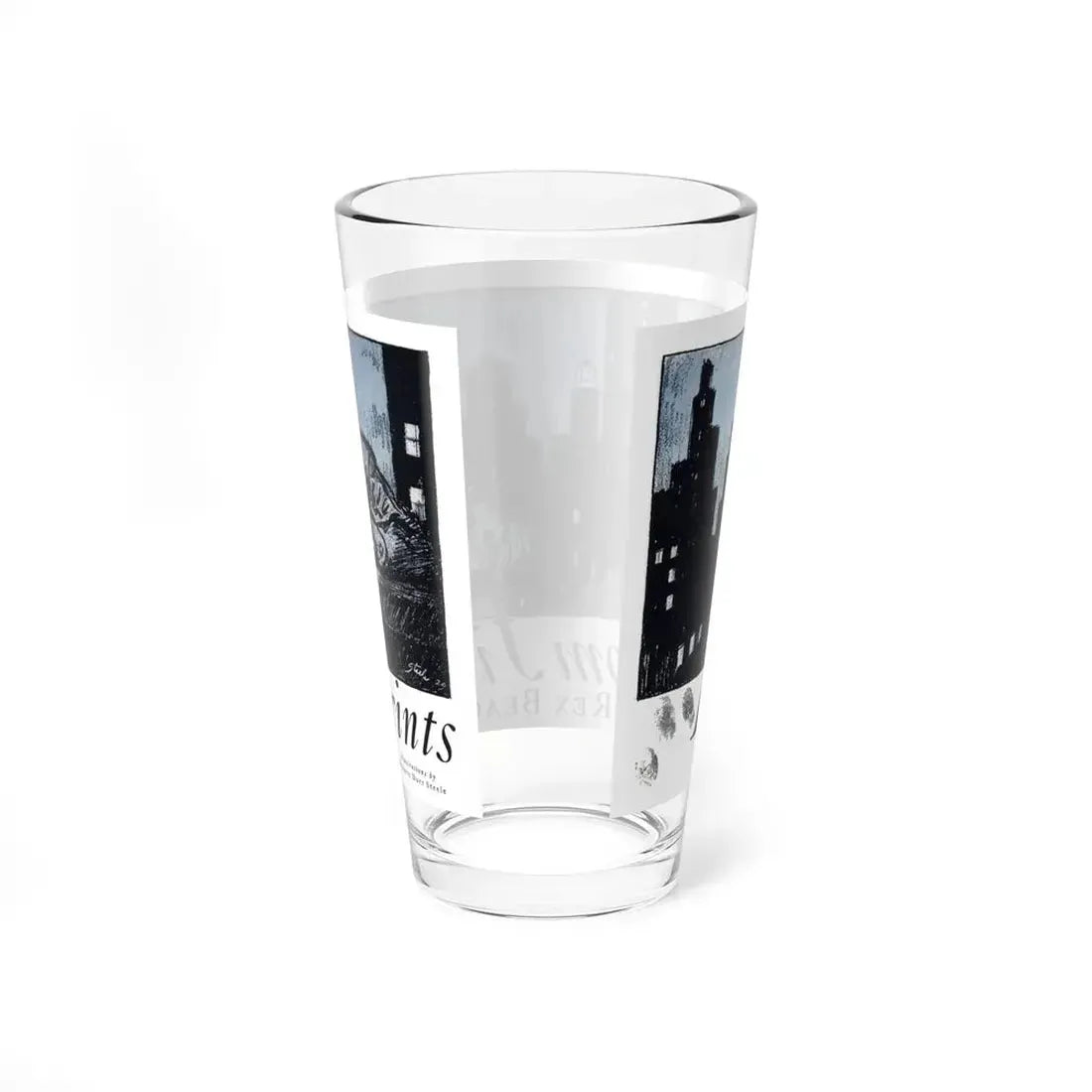 Phantom Fingerprints (1), Cosmopolitan, December 1929 (Magazine Illustration) Pint Glass 16oz - Go Mug Yourself