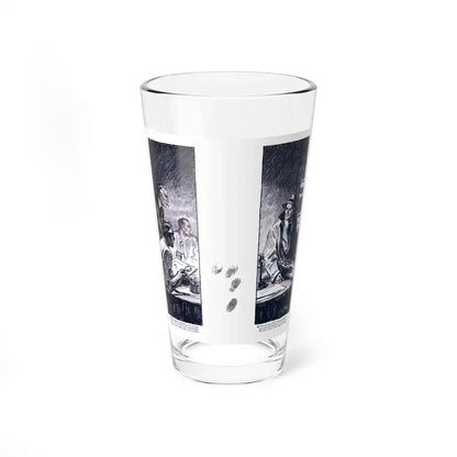 Phantom Fingerprints (2), Cosmopolitan, December 1929 (Magazine Illustration) Pint Glass 16oz 16oz - Go Mug Yourself