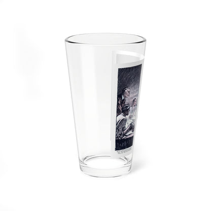 Phantom Fingerprints (2), Cosmopolitan, December 1929 (Magazine Illustration) Pint Glass 16oz-Go Mug Yourself