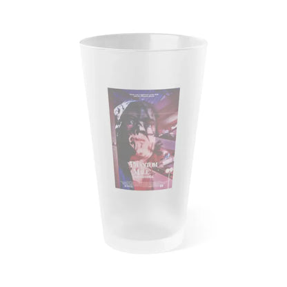 PHANTOM OF THE MALL 1989 Movie Poster - Frosted Pint Glass 16oz 16oz Frosted - Go Mug Yourself
