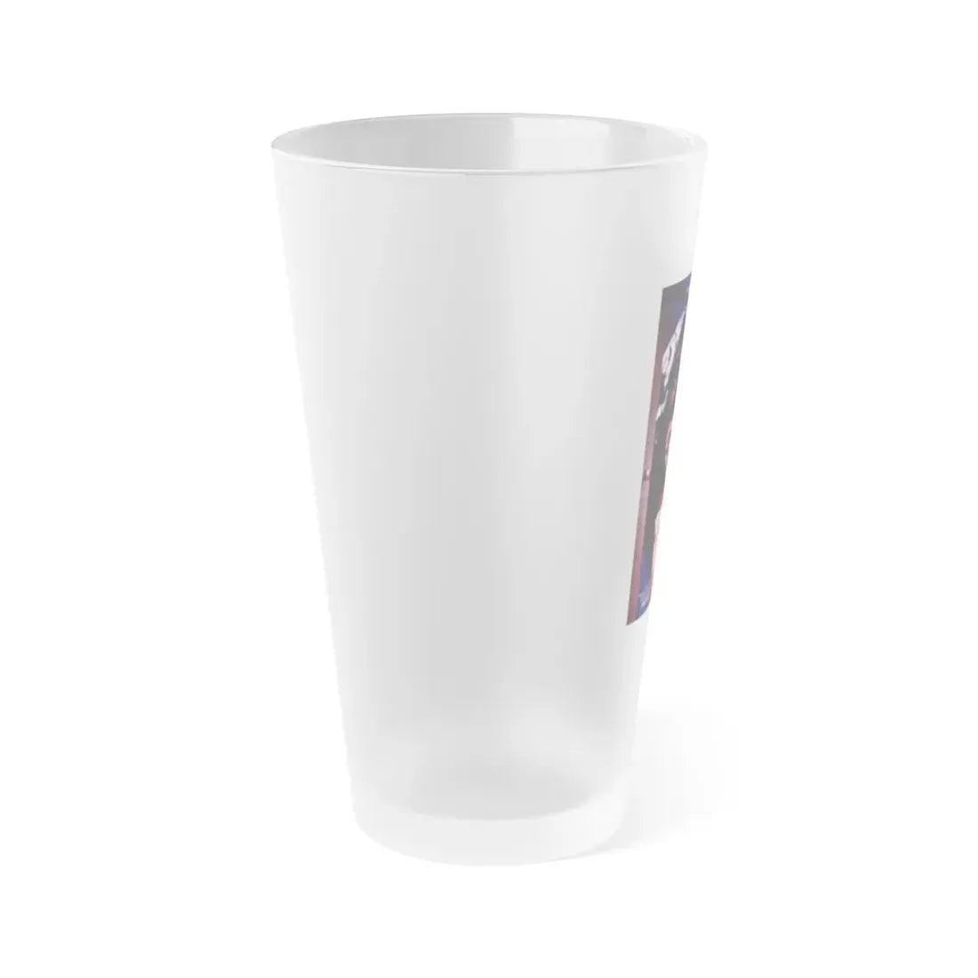 PHANTOM OF THE MALL 1989 Movie Poster - Frosted Pint Glass 16oz - Go Mug Yourself