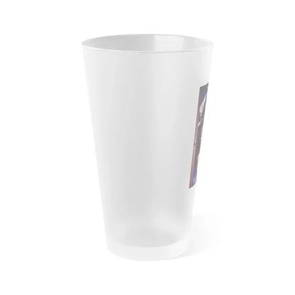 PHANTOM OF THE MALL 1989 Movie Poster - Frosted Pint Glass 16oz - Go Mug Yourself