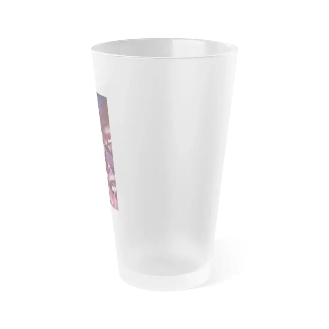 PHANTOM OF THE MALL 1989 Movie Poster - Frosted Pint Glass 16oz - Go Mug Yourself